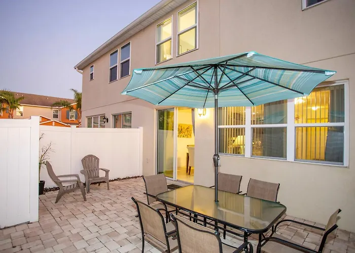 Family Friendly 4 Bedrooms With Gameroom Close To Disney In Compass Bay 5103
